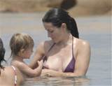 Courtney van Courteney Cox naakt naakt