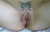 Tattoo Pussy Piercing Butterfly