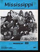 PUSSYCAT bladmuziek Mississippi 1976 Nederlandse Nederland UK 1