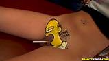 Tags Homer Simpson verf Pussy Tattoo