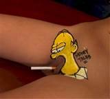 Homer Simpson Vagina 1 Homer Simpson Vagina 2