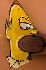 Homer Simpson Vagina Tattoo