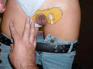 Homer Simpson Pussy tatoeages Archief voor de categorie van de moeder