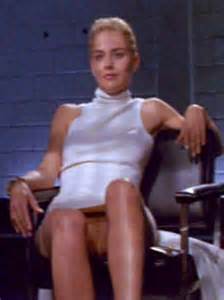 Sharon Stone A memorabele Upskirt en harige kut