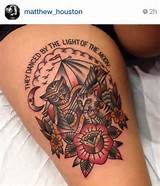 IG van Matthew Houston uil en Pussycat tatoeages Pinterest