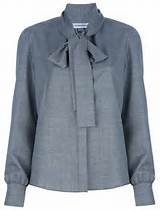 Kut Bow Blouse Lyst Fashion Pinterest