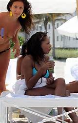 Sanaa Lathan haar tieten en kont In Thong op strand Paparazzi tonen