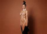Kim Kardashian breken naakt foto's van het Internet In papieren Magazine 002