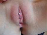 Amateur Clit Piercing Gf vriendin schaamlippen Piercing doorboord Piercing